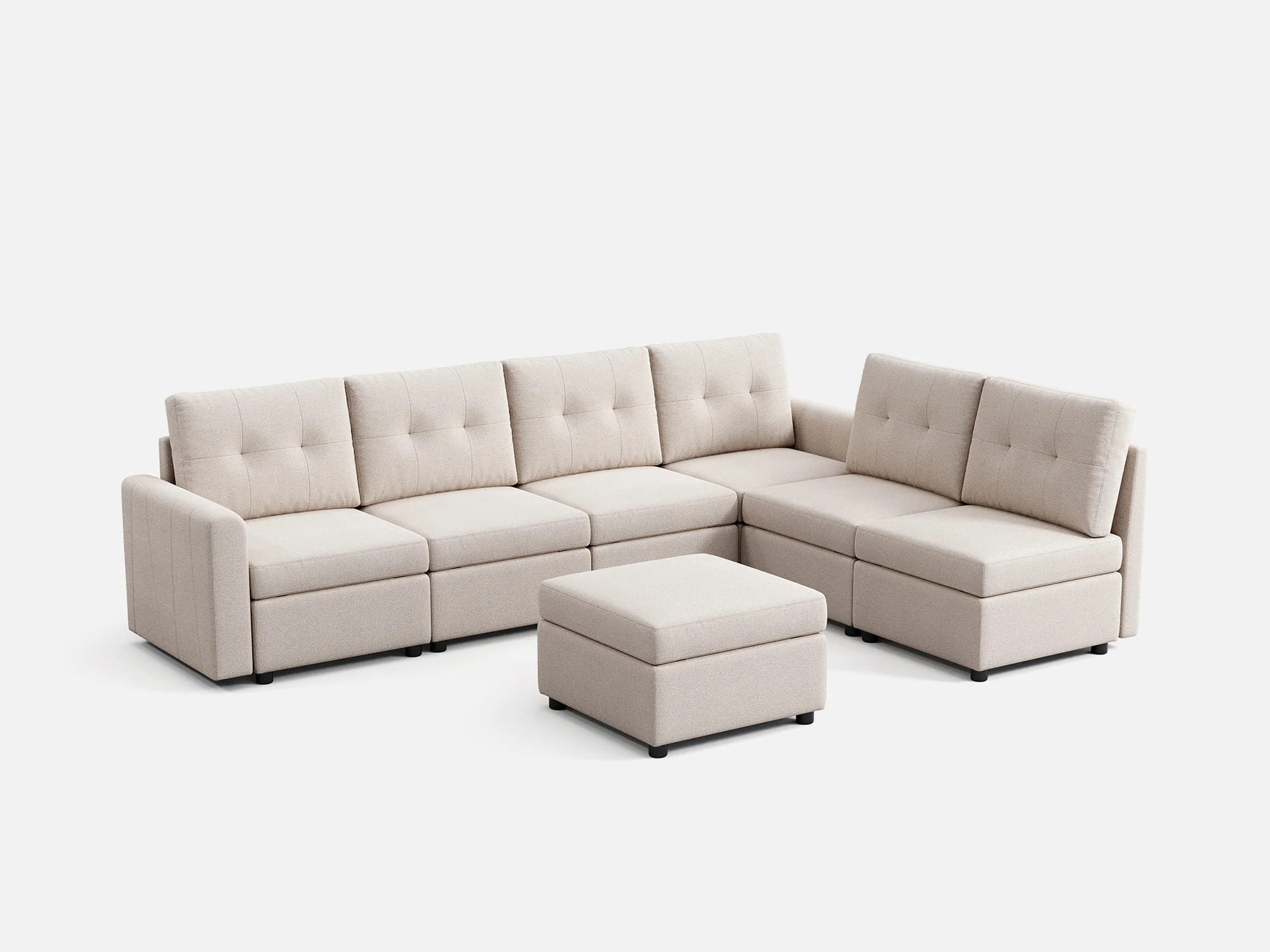RUBIK III 6 Seats with Ottoman - Image 6