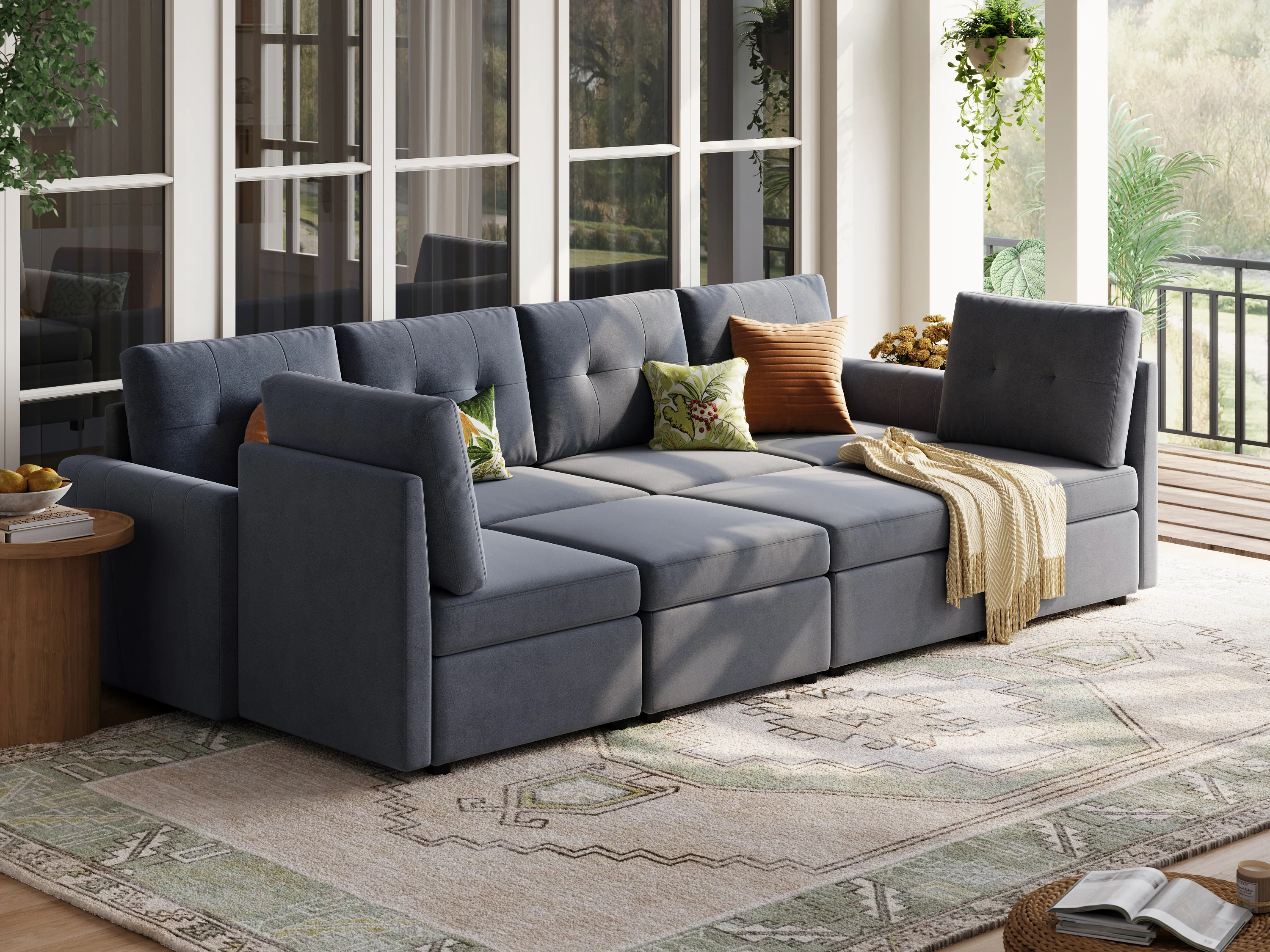 RUBIK III 6 Seats with 2 Ottomans - Image 16