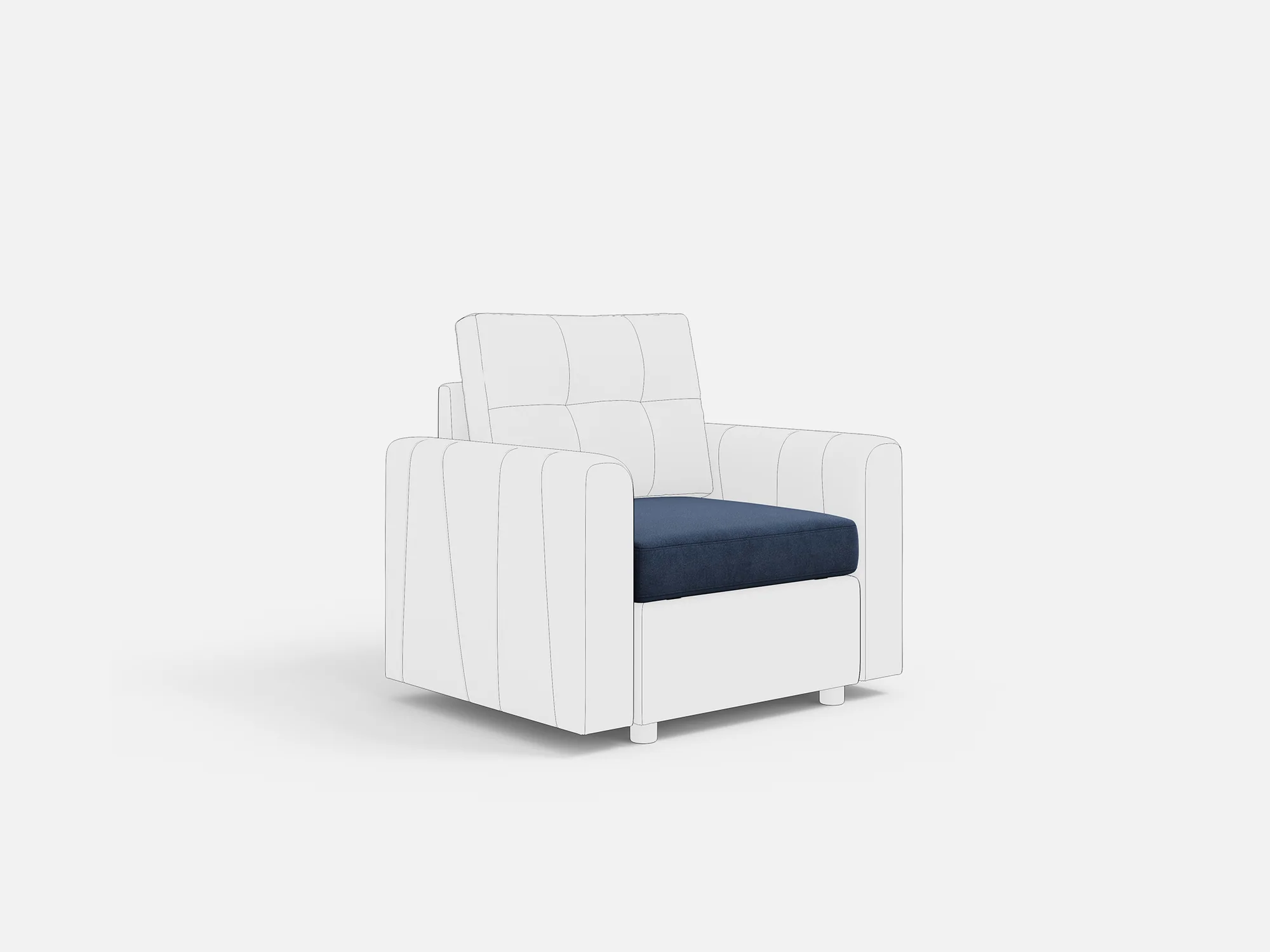 RUBIK III Armrest & Seat & Ottoman & Corner & Seat Cushion & Backrest & Back Cushion - Image 50